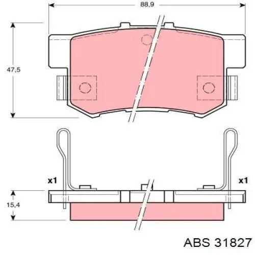 Czujnik ABS przedni Chrysler 68217205AA cena, od 40,66 USD