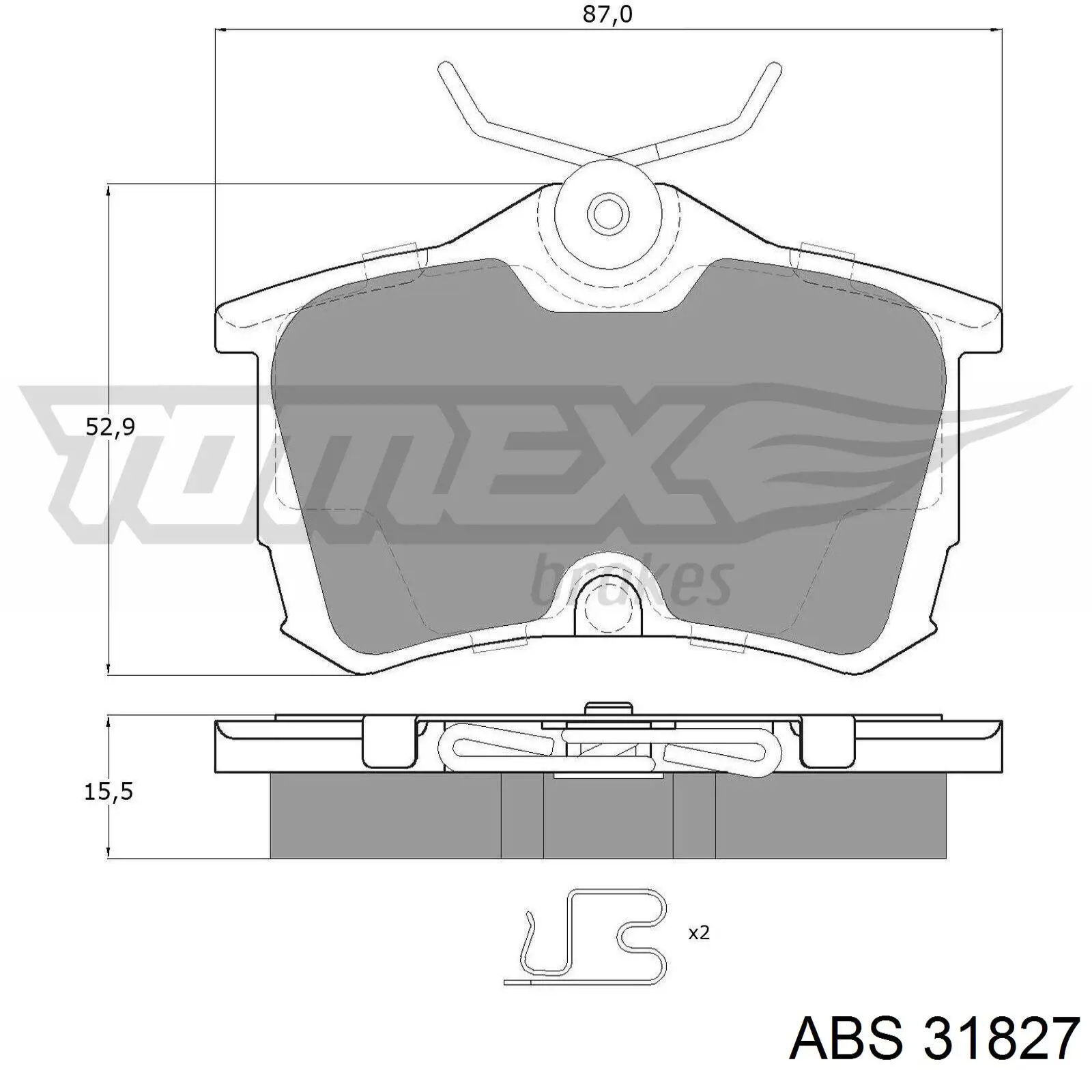 68217205AA Chrysler Czujnik ABS przedni