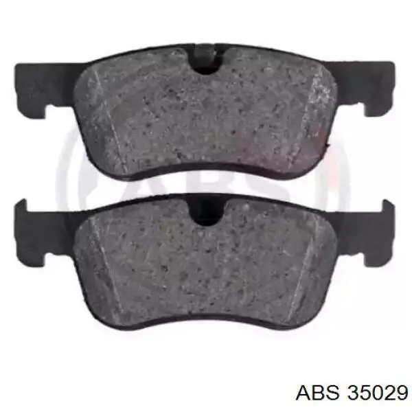 Klocki hamulcowe przednie tarczowe ABS 35029 cena, od 33,21 USD