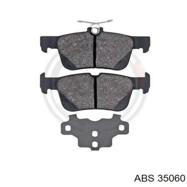Okładziny (klocki) do hamulców tarczowych tylne ABS 35060 cena, od 26,36 USD