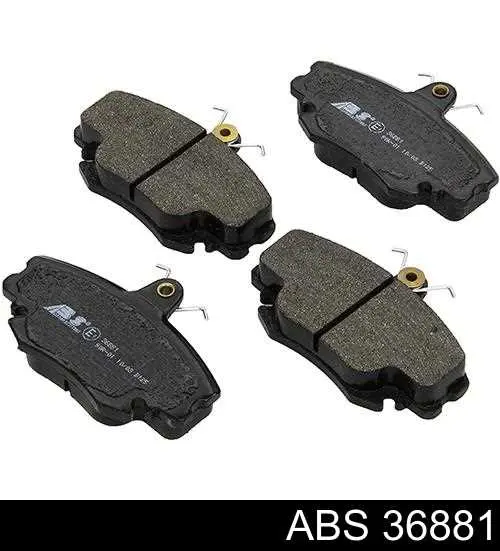 Klocki hamulcowe przednie tarczowe ABS 36881 cena, od 21,78 USD