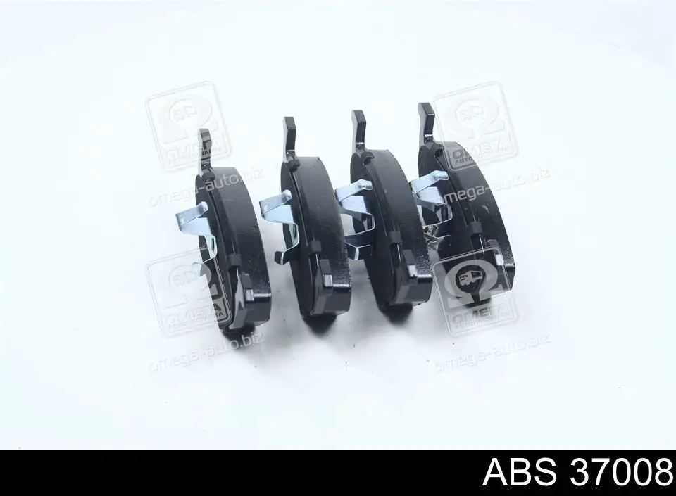 Klocki hamulcowe przednie tarczowe ABS 37008 cena, od 34,31 USD