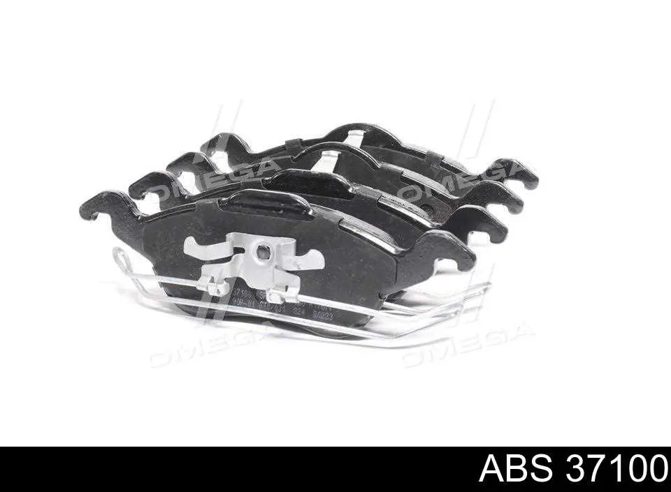 Klocki hamulcowe przednie tarczowe ABS 37100 cena, od 26,91 USD