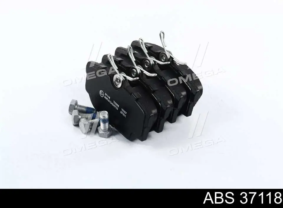 Okładziny (klocki) do hamulców tarczowych tylne ABS 37118 cena, od 22,39 USD