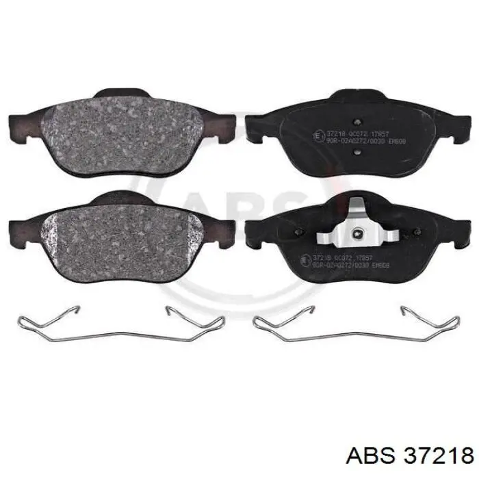 Klocki hamulcowe przednie tarczowe ABS 37218 cena, od 34,09 USD
