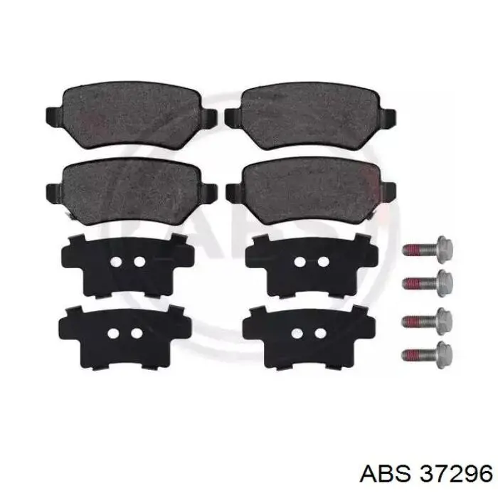 Okładziny (klocki) do hamulców tarczowych tylne ABS 37296 cena, od 18,92 USD