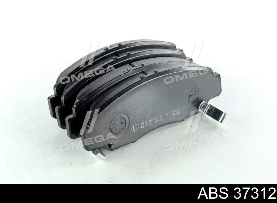 Klocki hamulcowe przednie tarczowe ABS 37312 cena, od 58,44 USD