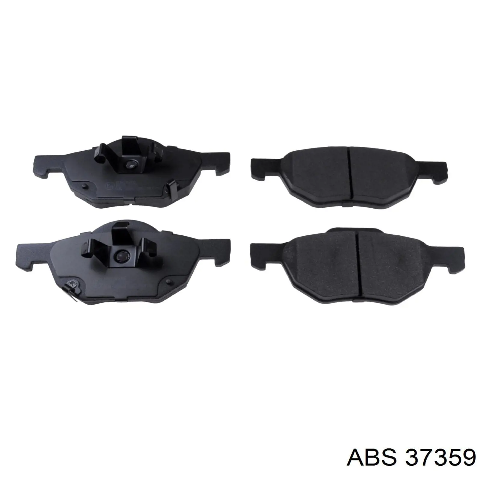 Klocki hamulcowe przednie tarczowe ABS 37359 cena, od 26,67 USD
