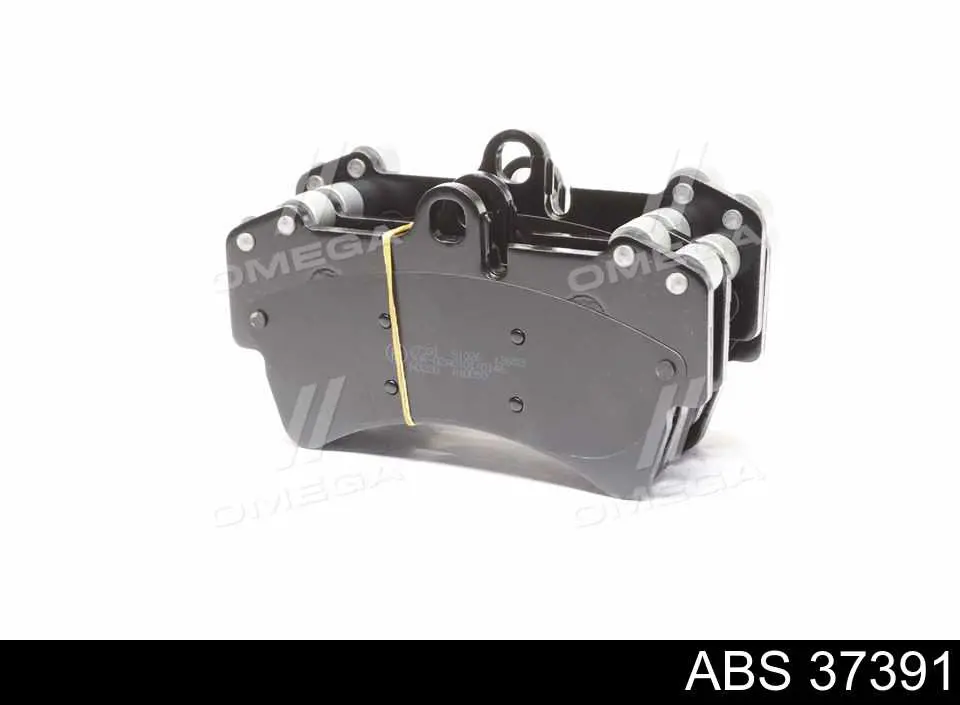 Klocki hamulcowe przednie tarczowe ABS 37391 cena, od 44,84 USD