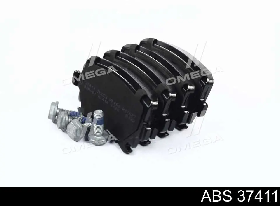 Okładziny (klocki) do hamulców tarczowych tylne ABS 37411 cena, od 23,38 USD