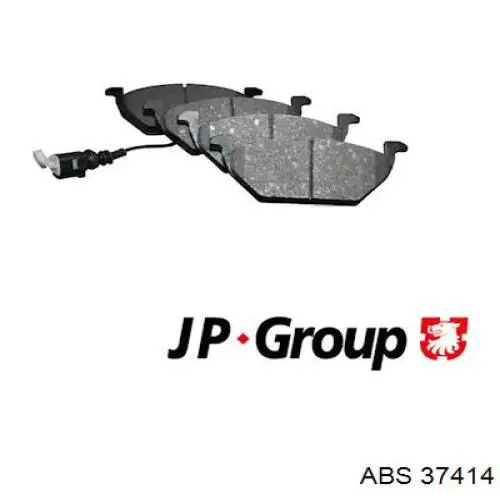 Do koszyka 37414 ABS Klocki hamulcowe przednie tarczowe