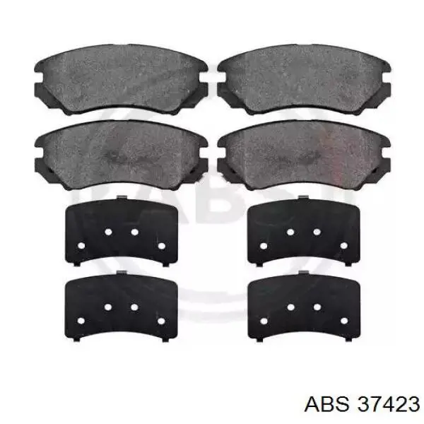 Klocki hamulcowe przednie tarczowe ABS 37423 cena, od 35,15 USD