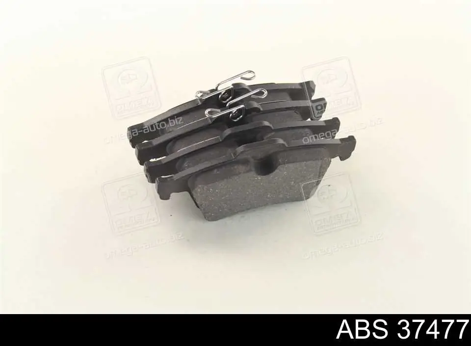 Okładziny (klocki) do hamulców tarczowych tylne ABS 37477 cena, od 22,22 USD