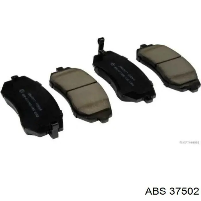 Do koszyka 37502 ABS Klocki hamulcowe przednie tarczowe