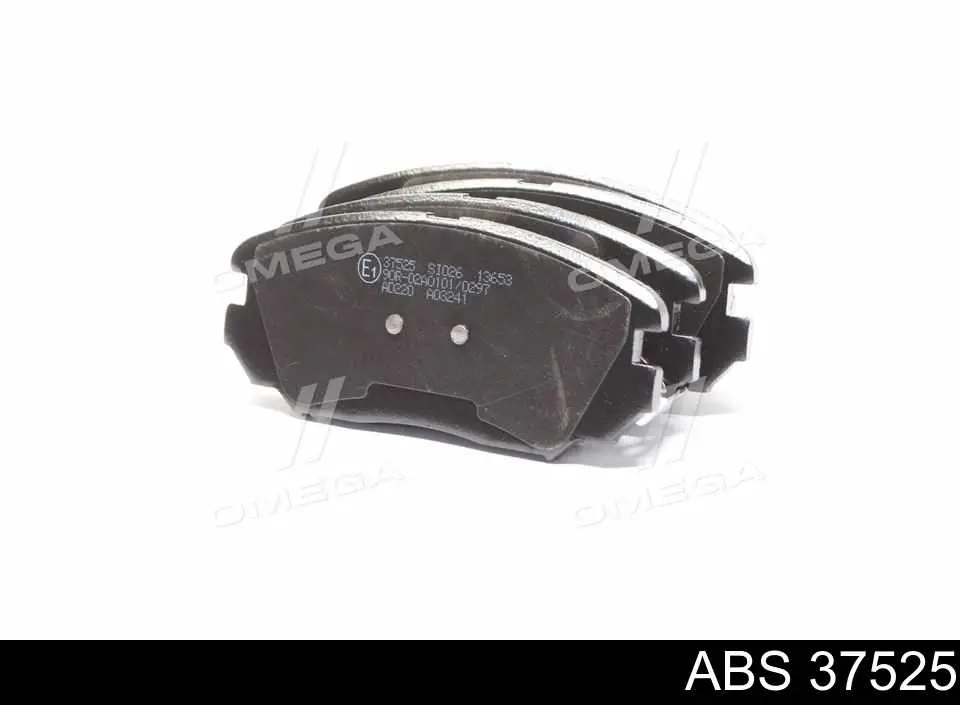 Klocki hamulcowe przednie tarczowe ABS 37525 cena, od 26,39 USD
