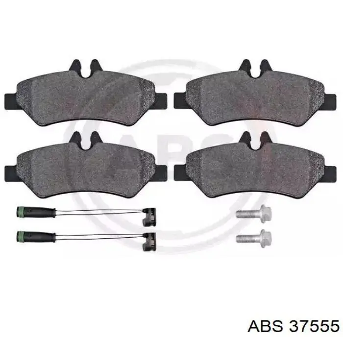 Okładziny (klocki) do hamulców tarczowych tylne ABS 37555 cena, od 22,45 USD