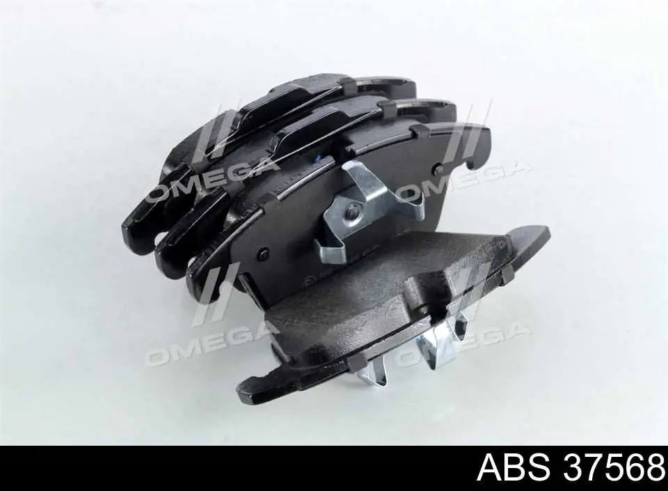 Klocki hamulcowe przednie tarczowe ABS 37568 cena, od 33,42 USD