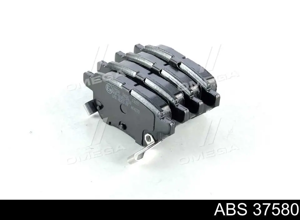 Okładziny (klocki) do hamulców tarczowych tylne ABS 37580 cena, od 18,37 USD