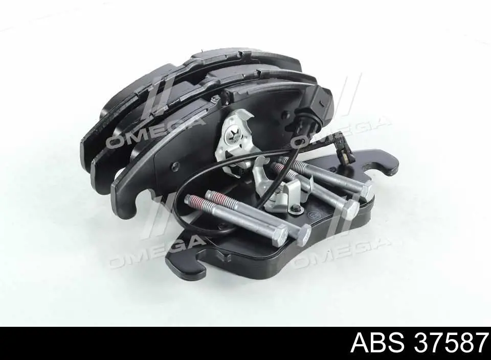 Klocki hamulcowe przednie tarczowe ABS 37587 cena, od 33,10 USD