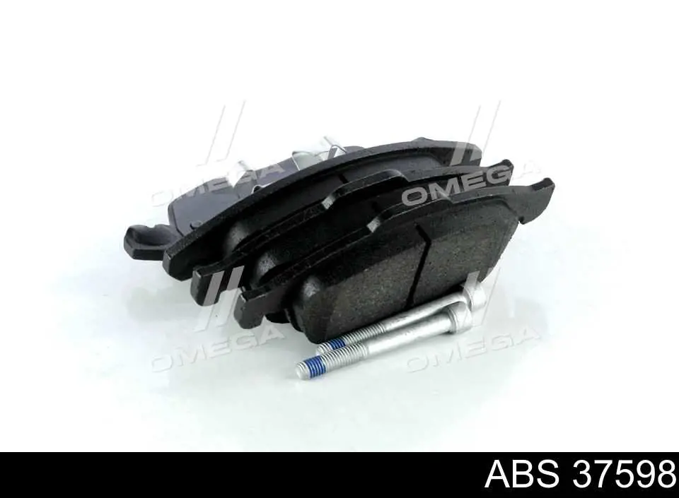 Klocki hamulcowe przednie tarczowe ABS 37598 cena, od 27,00 USD