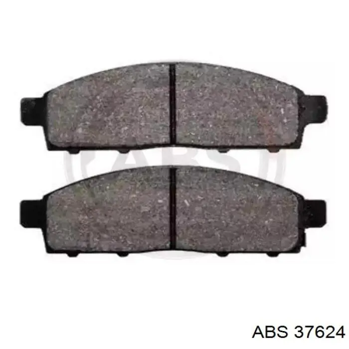 Klocki hamulcowe przednie tarczowe ABS 37624 cena, od 26,97 USD