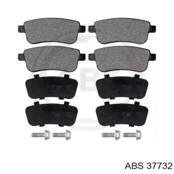 Okładziny (klocki) do hamulców tarczowych tylne ABS 37732 cena, od 22,20 USD