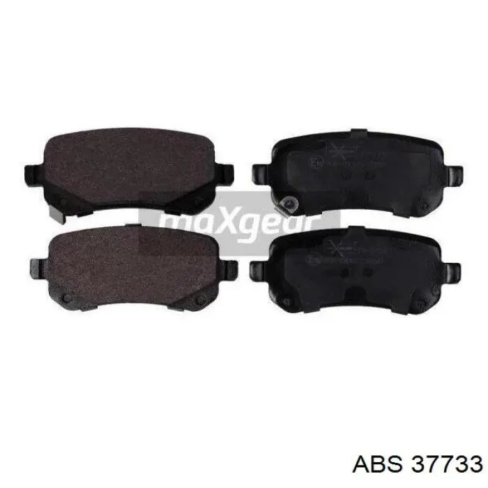 Okładziny (klocki) do hamulców tarczowych tylne ABS 37733 cena, od 25,98 USD