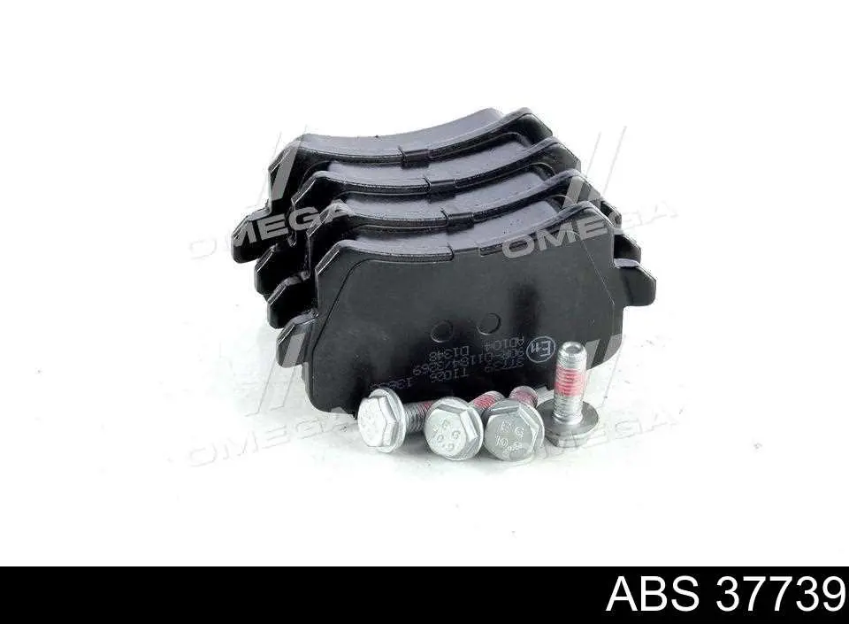 Okładziny (klocki) do hamulców tarczowych tylne ABS 37739 cena, od 24,10 USD