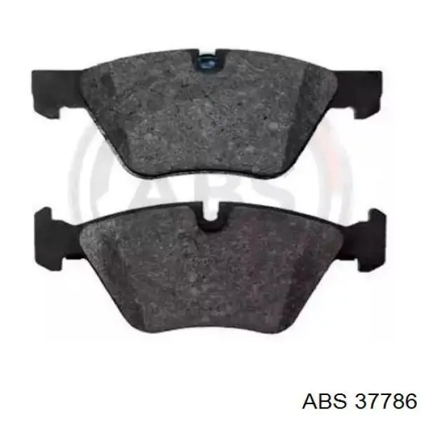 Klocki hamulcowe przednie tarczowe ABS 37786 cena, od 34,44 USD