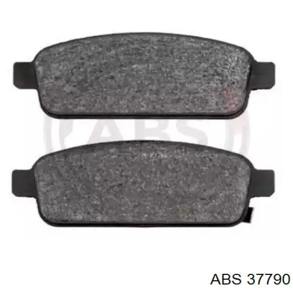 Okładziny (klocki) do hamulców tarczowych tylne ABS 37790 cena, od 23,10 USD