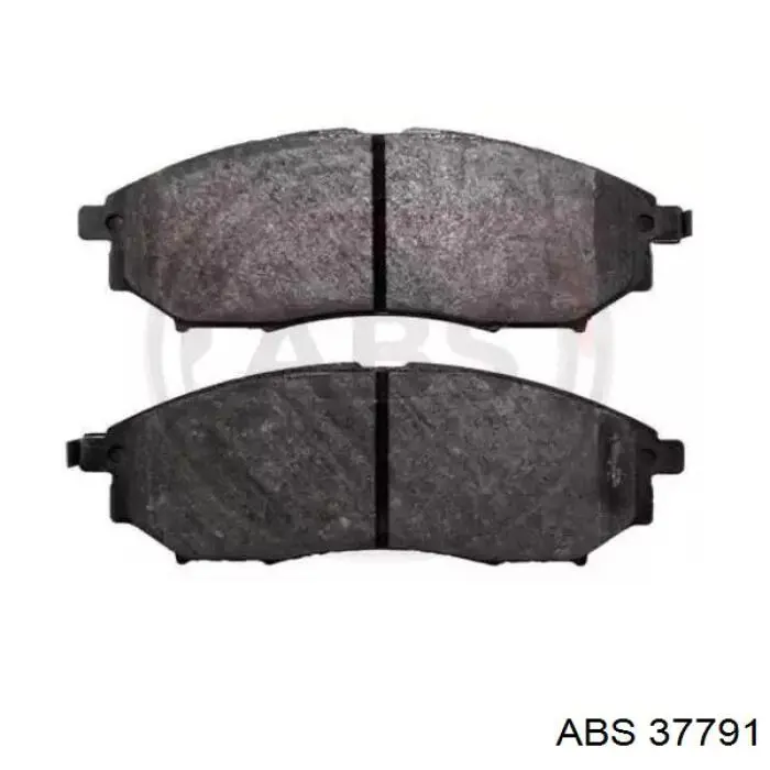 Klocki hamulcowe przednie tarczowe ABS 37791 cena, od 28,93 USD