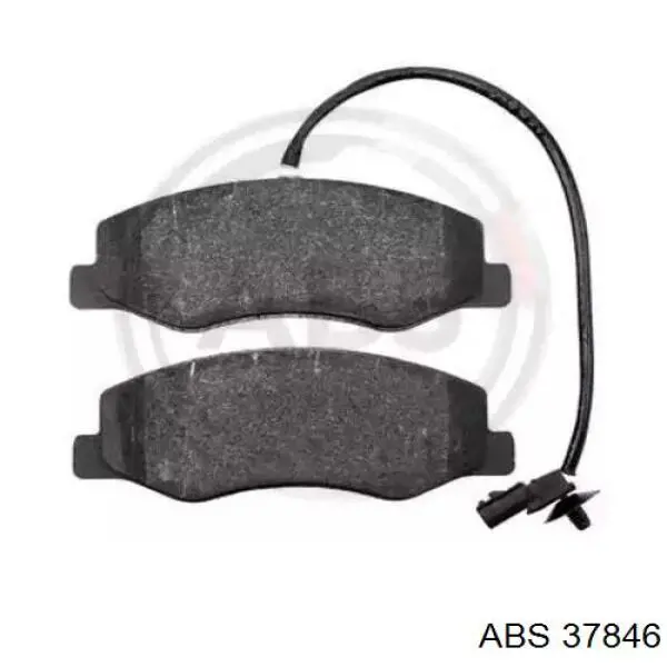 Okładziny (klocki) do hamulców tarczowych tylne ABS 37846 cena, od 31,18 USD