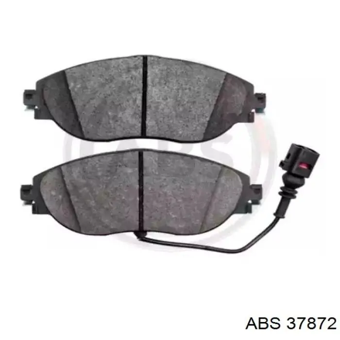 Klocki hamulcowe przednie tarczowe ABS 37872 cena, od 40,33 USD
