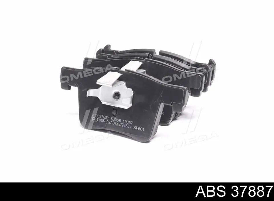 Klocki hamulcowe przednie tarczowe ABS 37887 cena, od 34,14 USD