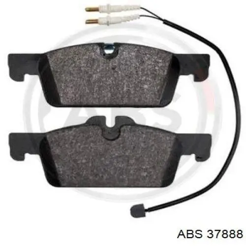 Klocki hamulcowe przednie tarczowe ABS 37888 cena, od 40,39 USD