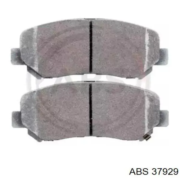 Klocki hamulcowe przednie tarczowe ABS 37929 cena, od 26,01 USD