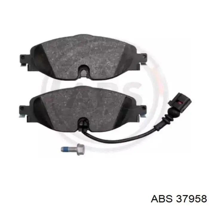 Klocki hamulcowe przednie tarczowe ABS 37958 cena, od 37,05 USD