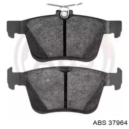 Okładziny (klocki) do hamulców tarczowych tylne ABS 37964 cena, od 25,84 USD