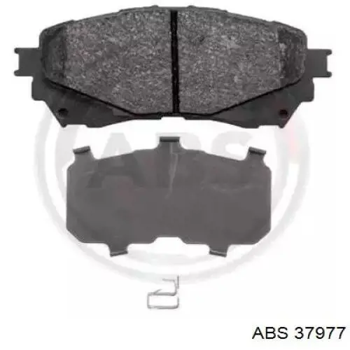Klocki hamulcowe przednie tarczowe ABS 37977 cena, od 27,15 USD