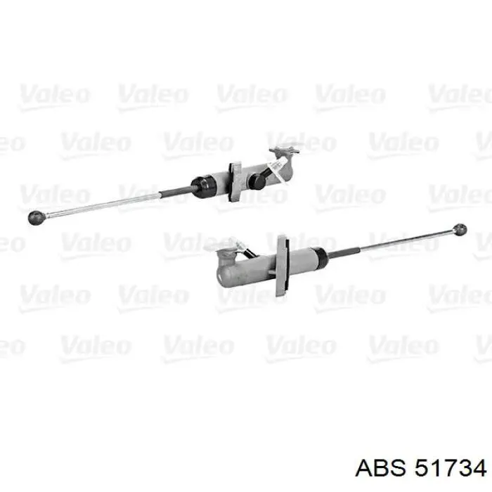 Cylinder sprzęgła główny ABS 51734 cena, od 44,14 USD
