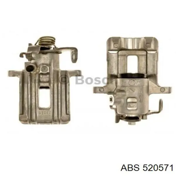 Do koszyka 520571 ABS Zacisk hamulcowy tylny lewy