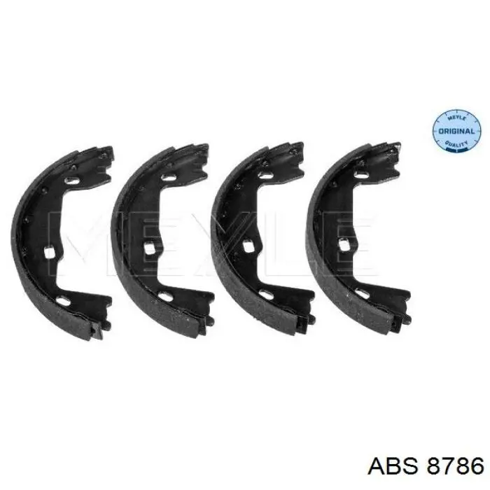 Klocki hamulca ręcznego ABS 8786 cena, od 20,90 USD