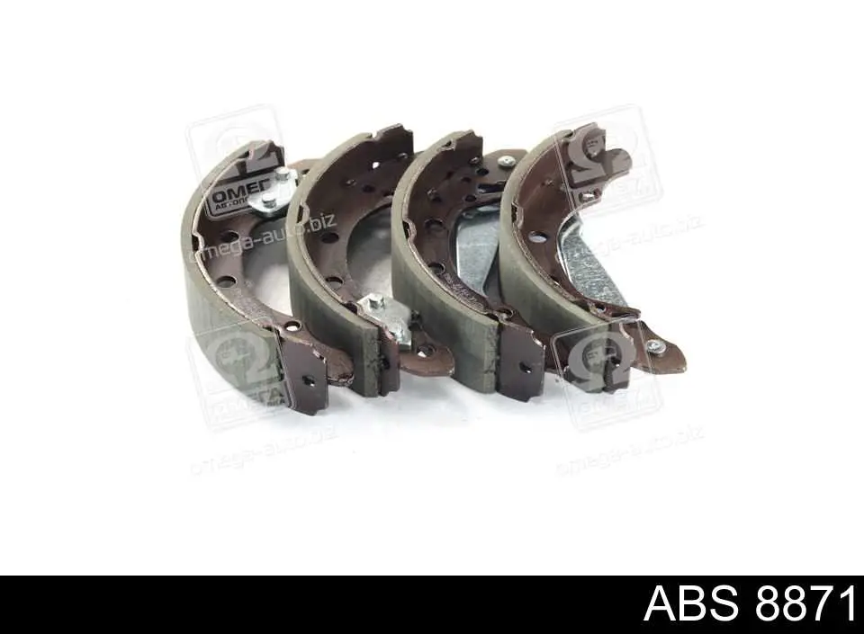 Klocki hamulcowe tylne bębnowe ABS 8871 cena, od 25,15 USD