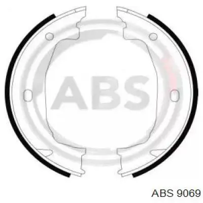 Klocki hamulca ręcznego ABS 9069 cena, od 19,63 USD