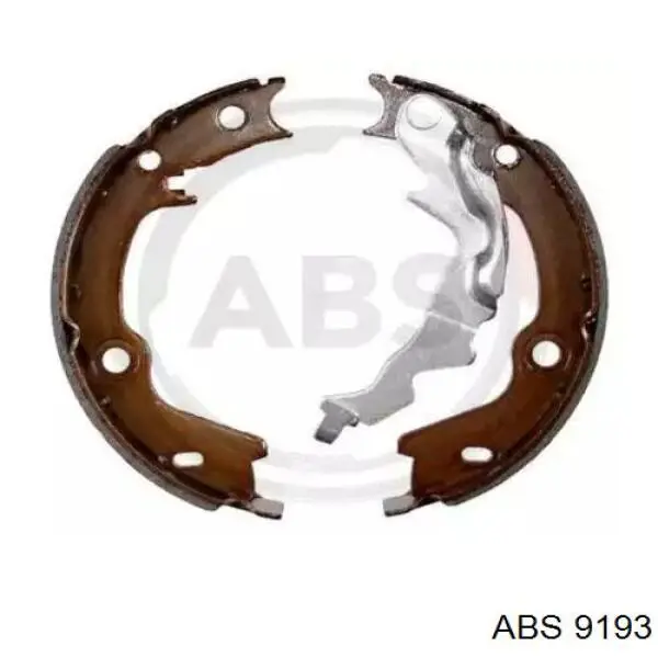 Klocki hamulcowe tylne bębnowe ABS 9193 cena, od 27,53 USD