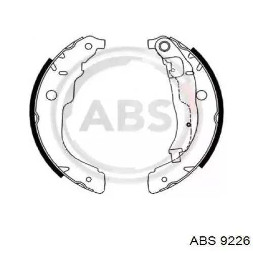 Klocki hamulcowe tylne bębnowe ABS 9226 cena, od 31,38 USD