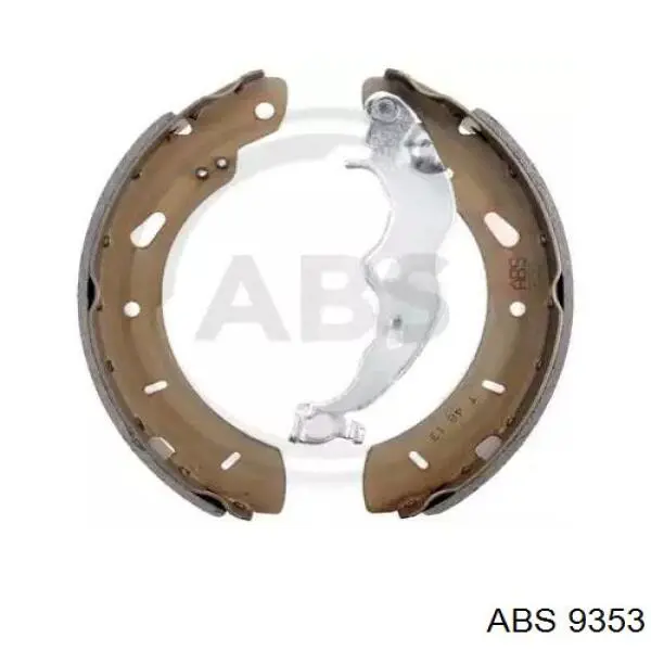 Klocki hamulcowe tylne bębnowe ABS 9353 cena, od 32,75 USD