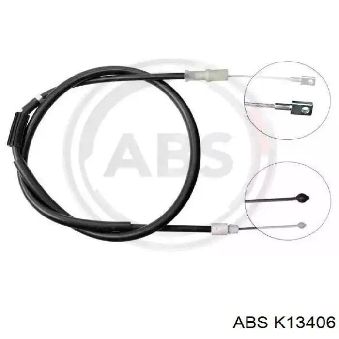 Linka hamulca ręcznego tylna prawa/lewa ABS K13406 cena, od 16,55 USD