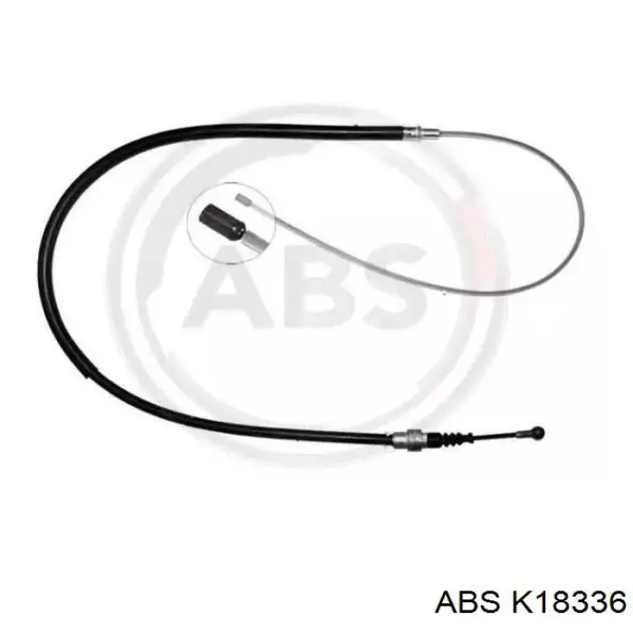 Linka hamulca ręcznego tylna prawa/lewa ABS K18336 cena, od 10,19 USD