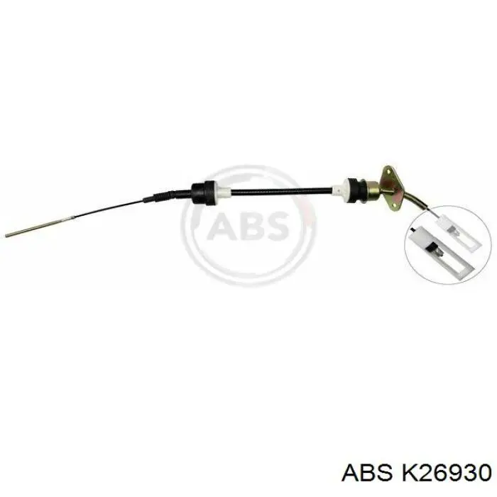 Linka sprzęgła ABS K26930 cena, od 20,12 USD
